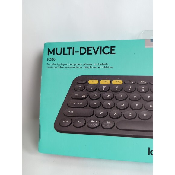 Logitech K380 Multi-Device Wireless Bluetooth Keyboard Android IOS Mac Windows - Picture 2 of 8